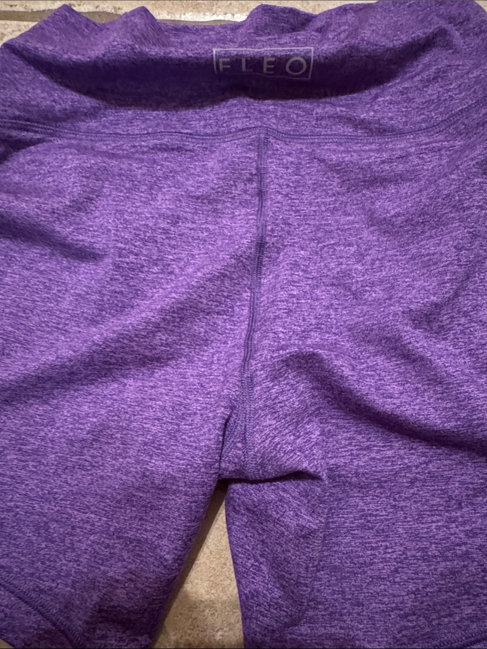 FLEO Purple Women's biker shorts - Picture 5 of 5